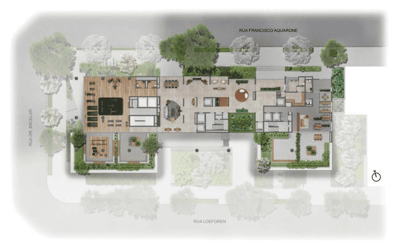 Condomínio Leaf Loefgren  - foto de fundo