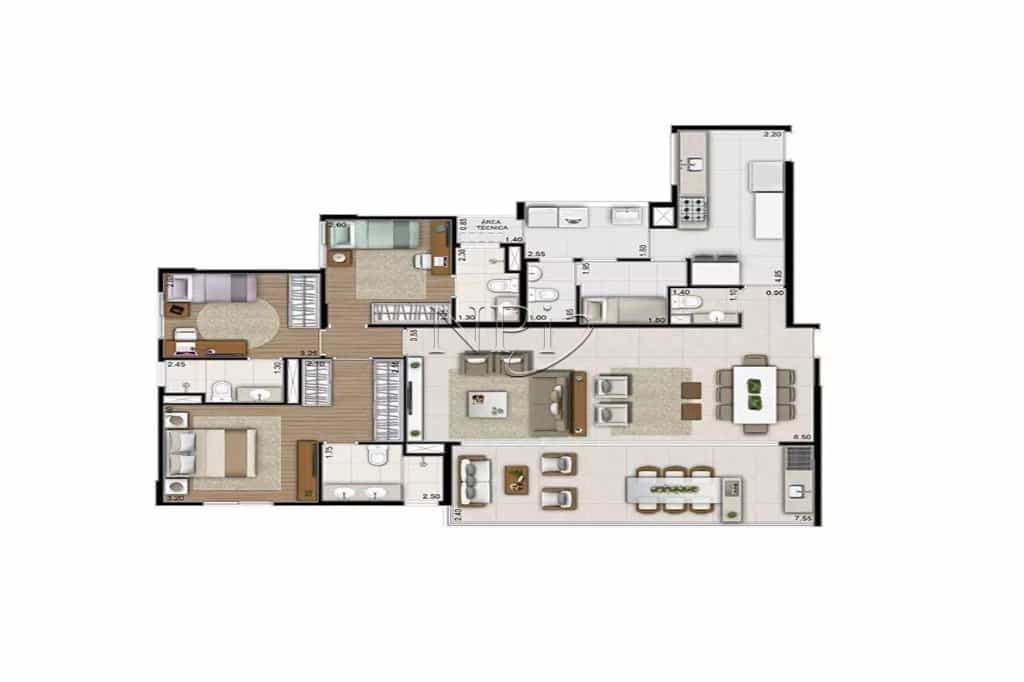 Condomínio Queen Perdizes - foto de fundo