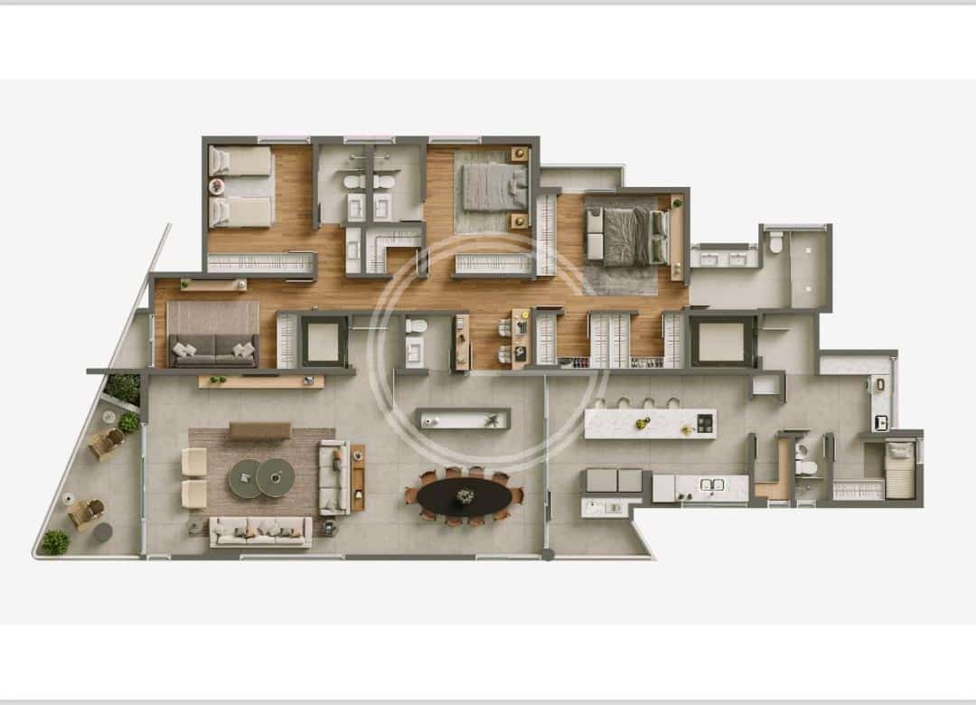 Condomínio Edifício Sibipiruna Planta