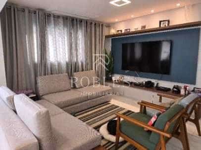 Apartamento Brooklin Bricks Sala de estar