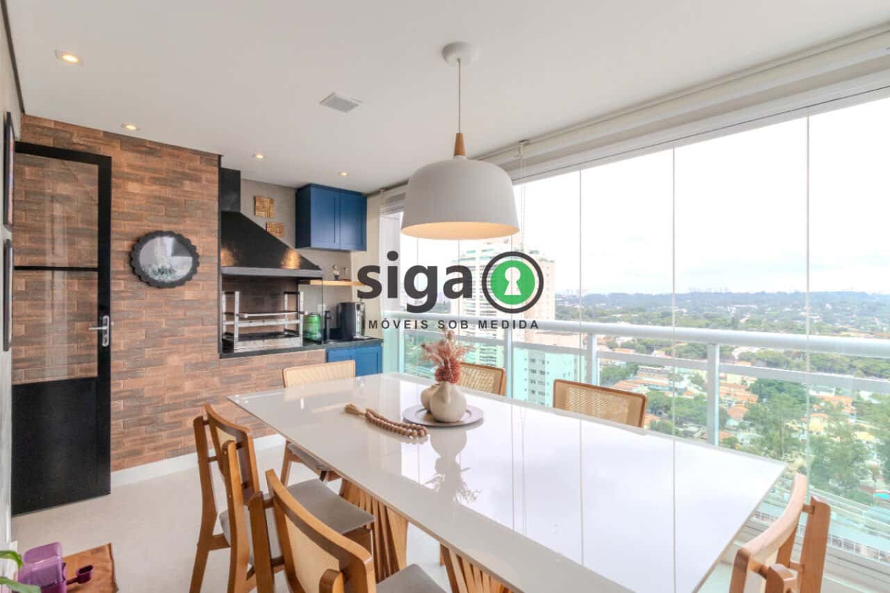 Apartamento com 3 quartos no Campo Belo, São Paulo — Condomínio Quartier Campo Belo - foto 1