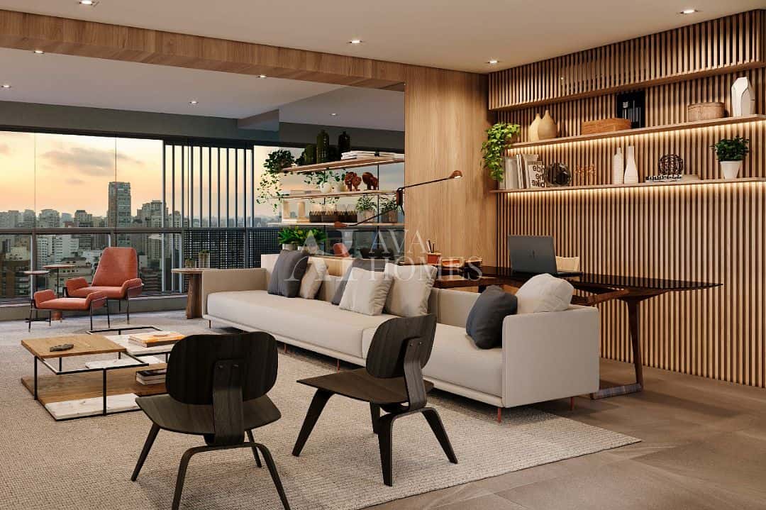 Apartamento com 3 quartos na Vila Olímpia, São Paulo — Condominio Triad Vila Nova Conceição - foto 1