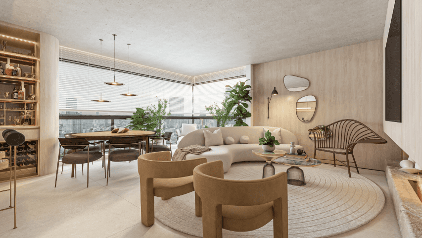 Excellence Perdizes Exto Sala de estar