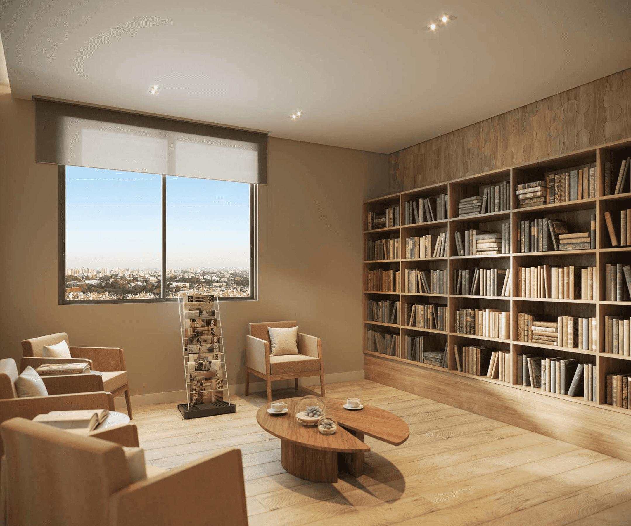 Naara Higienopolis Tecnisa Biblioteca