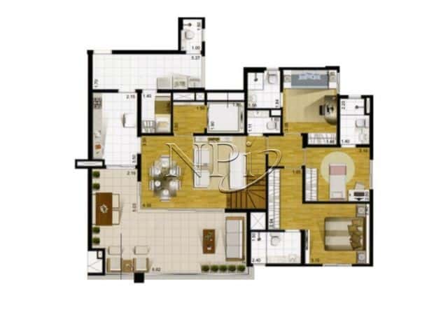 Cobertura Splendido Jardim do Golf - imagem 3