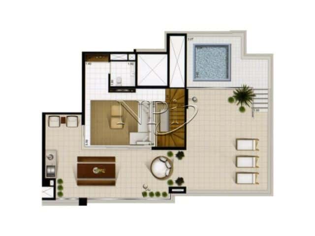 Cobertura Splendido Jardim do Golf - imagem 4