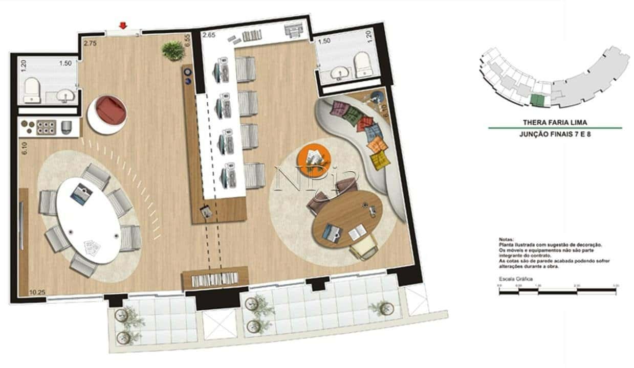 Thera Faria Lima Pinheiros Office - foto 1