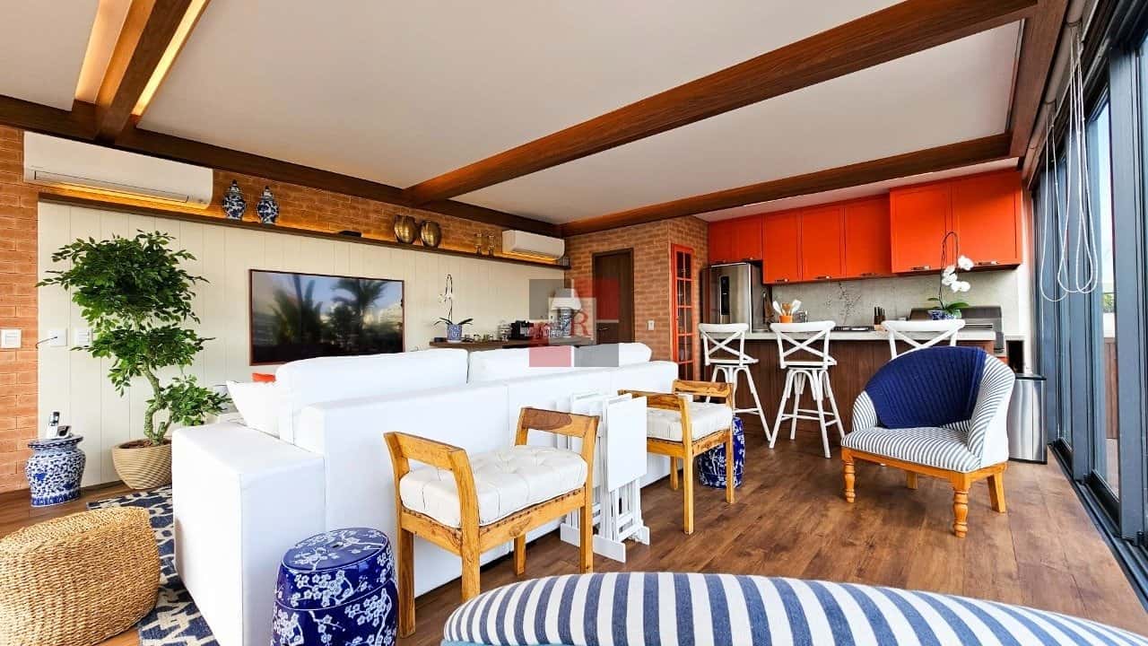 Verthaus Campo Belo Cobertura Sala de estar