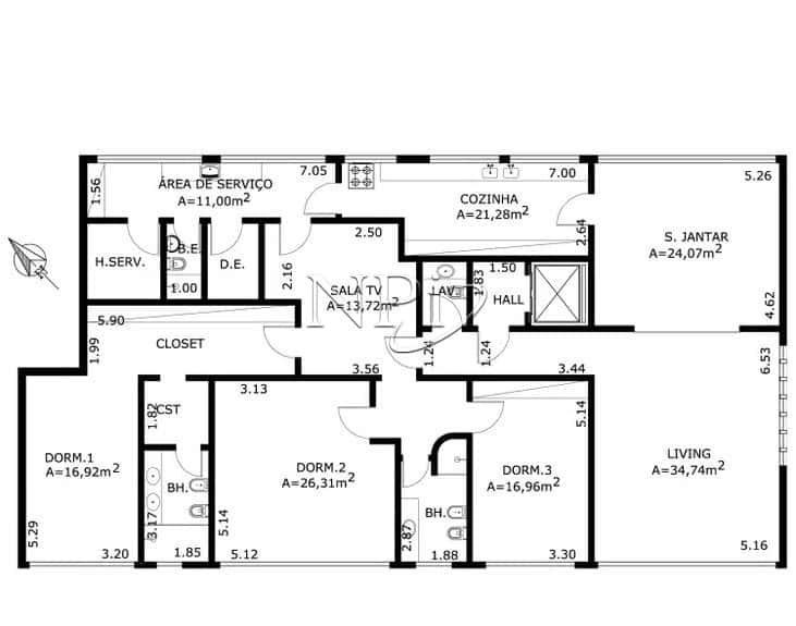 Edificio Uirapuru Bela Cintra 2060 - imagem 2