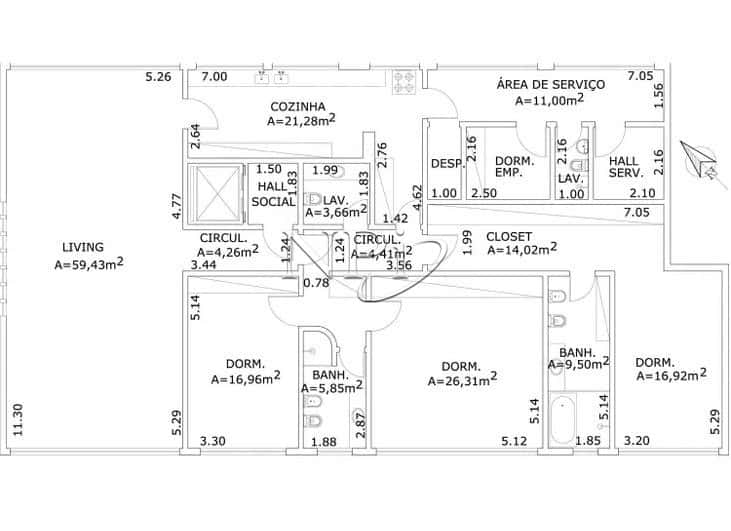 Edificio Uirapuru Bela Cintra 2060 - imagem 5