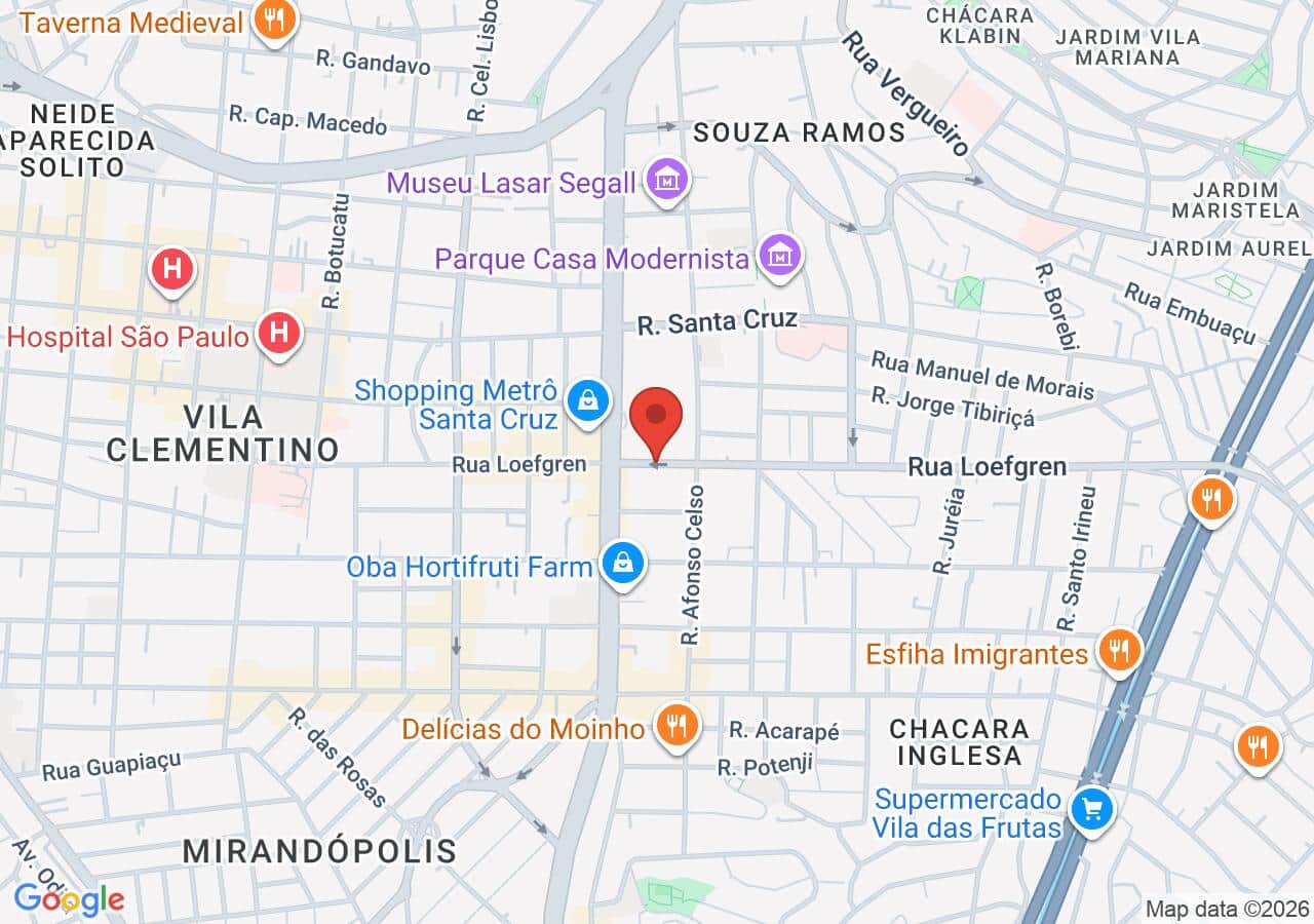 Localização de Edifício Haus Mitre Ibirapuera