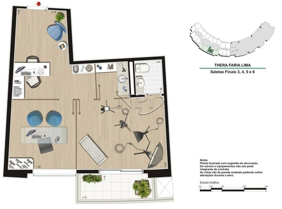 Thera Faria Lima Pinheiros Office - imagem 3