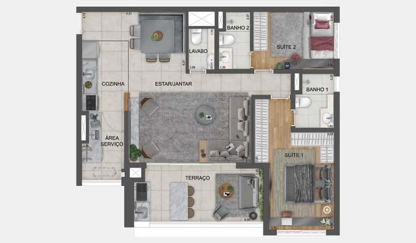 Mooca Città Firenze - imagem 4 Mooca Città Firenze - imagem 4