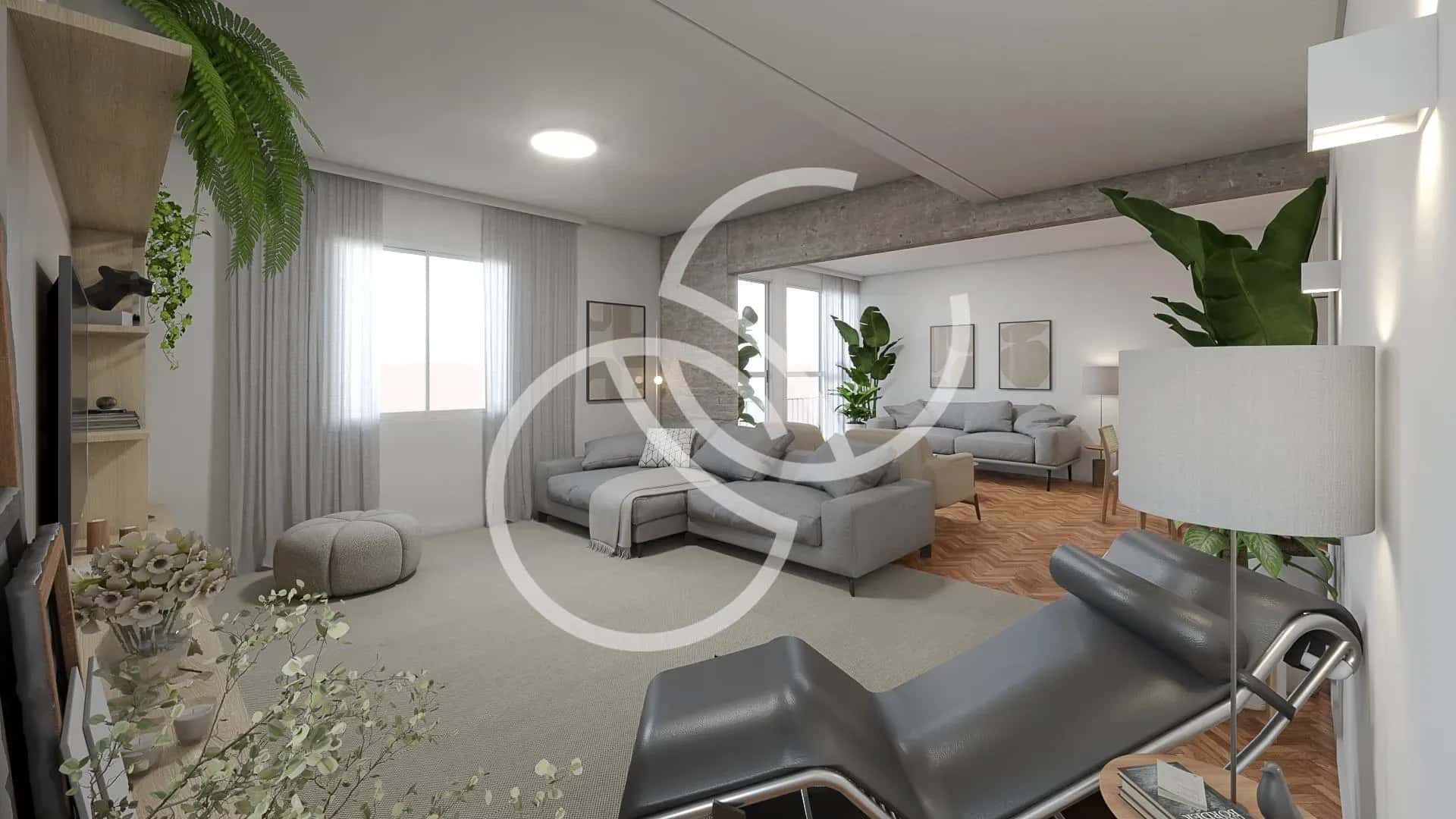 Apartamento com 2 quartos em Jardim América, São Paulo — Edificio Solar dos Jardins - foto 1 Apartamento com 2 quartos em Jardim América, São Paulo — Edificio Solar dos Jardins - foto 1