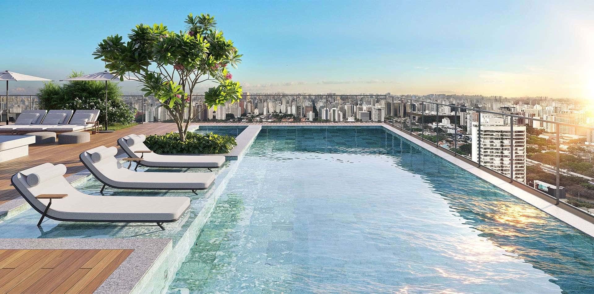 Quintessence AW Realty Campo Belo Piscina Quintessence AW Realty Campo Belo Piscina