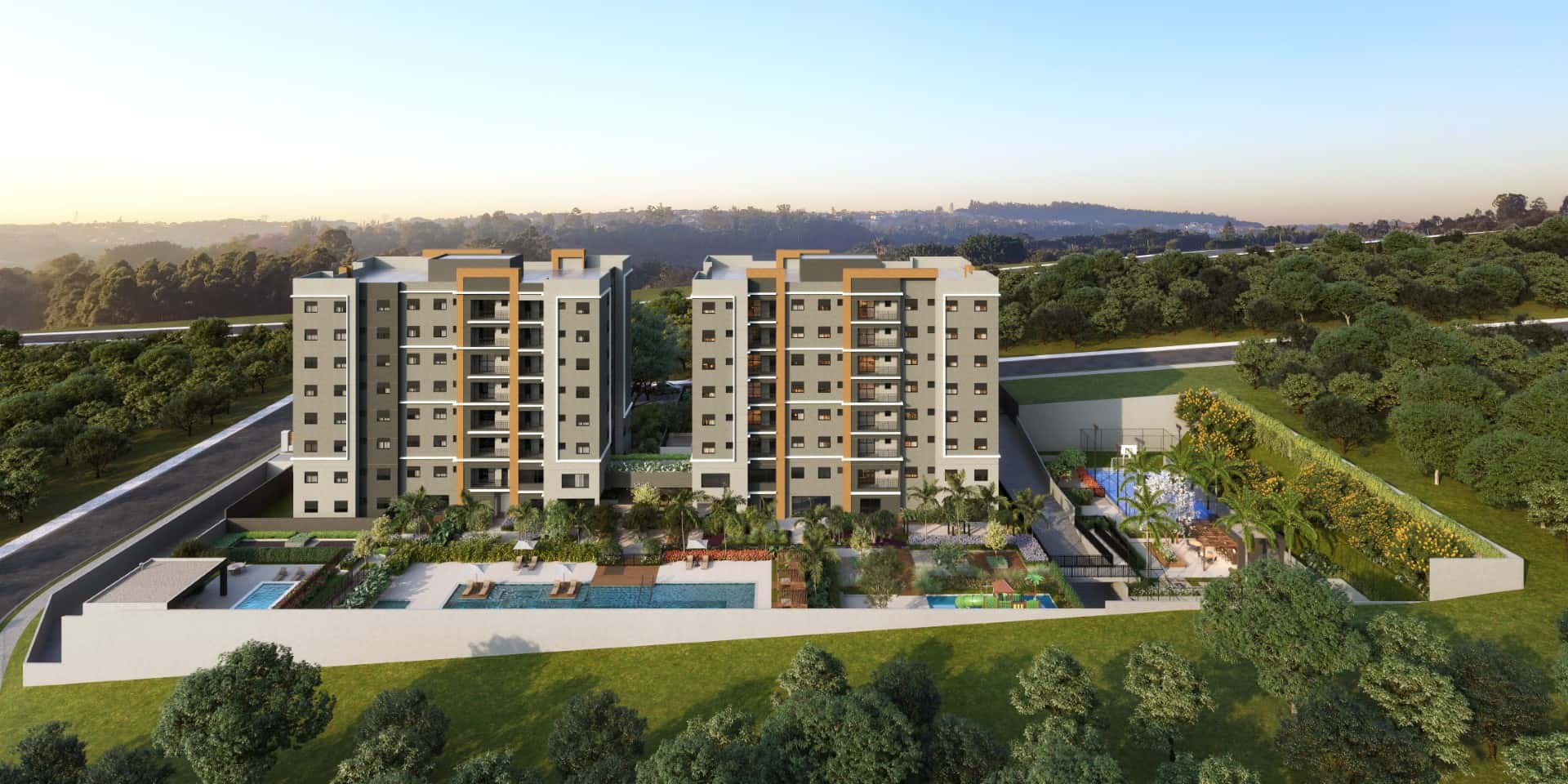 Apartamento com 2 quartos em Jardim Alto da Barra, Campinas — Tresor Residence Campinas - foto 1 Apartamento com 2 quartos em Jardim Alto da Barra, Campinas — Tresor Residence Campinas - foto 1