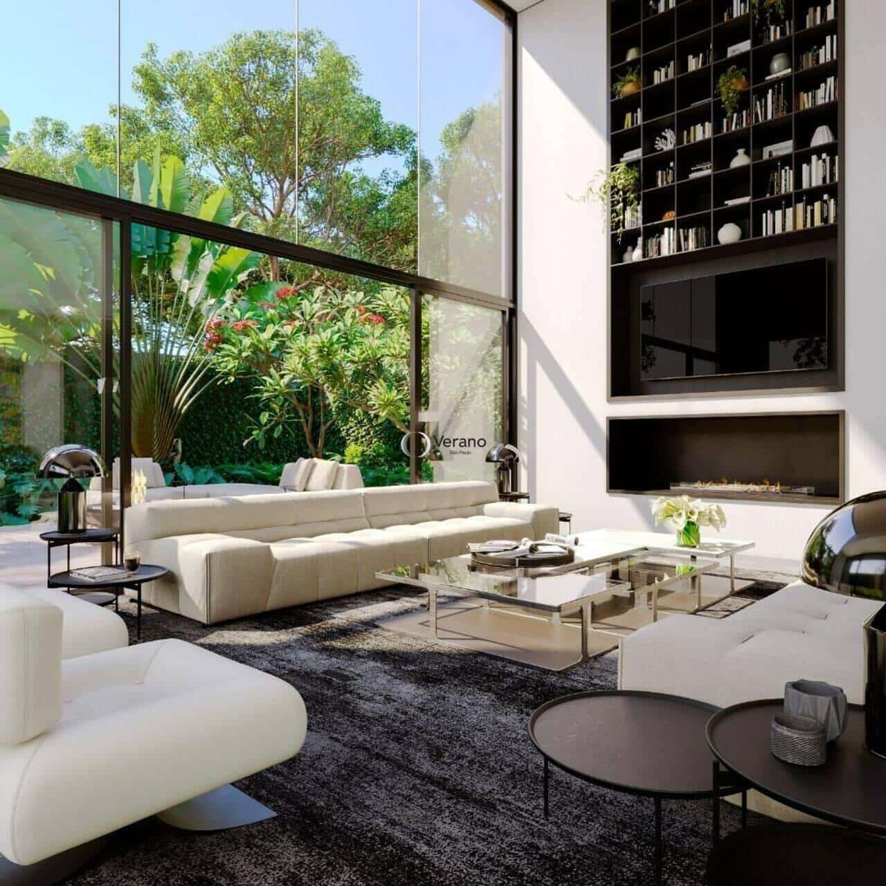 Casa Para Venda No Jardim Paulista Sala de estar Casa Para Venda No Jardim Paulista Sala de estar