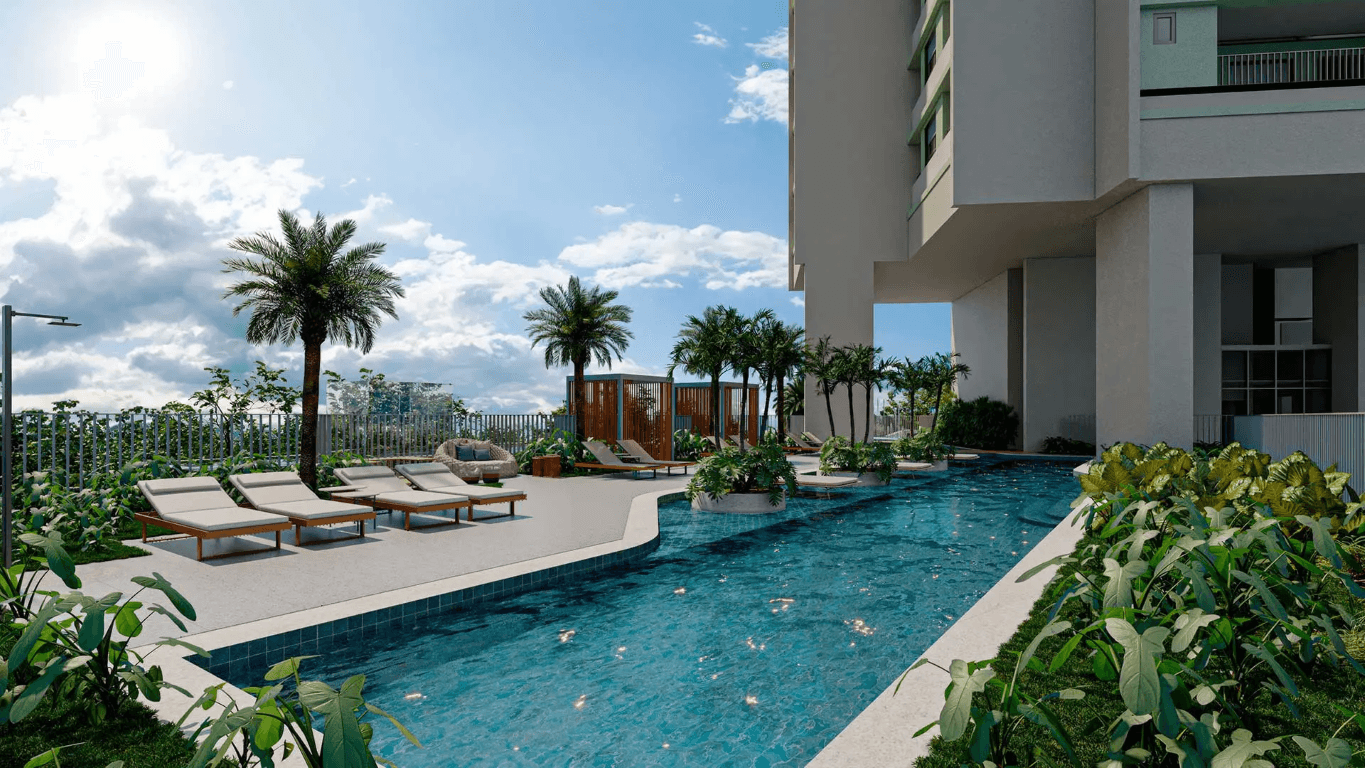 SKR Praça Higienópolis Piscina SKR Praça Higienópolis Piscina