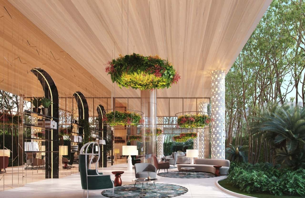 Le Jardin Cyrela by YOO Lobby Le Jardin Cyrela by YOO Lobby