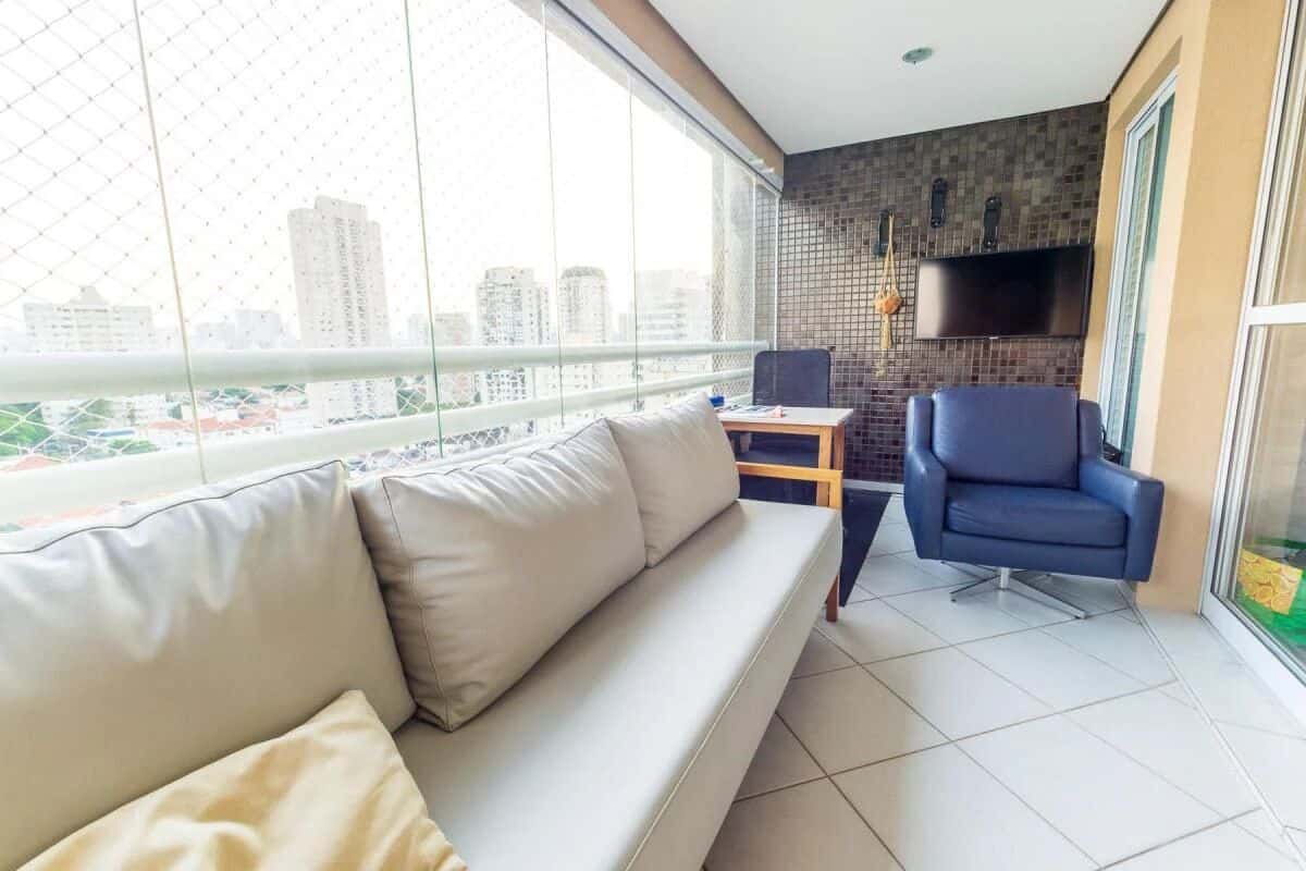 Condomínio Inside Vila Olímpia Varanda com vista panorâmica Condomínio Inside Vila Olímpia Varanda com vista panorâmica
