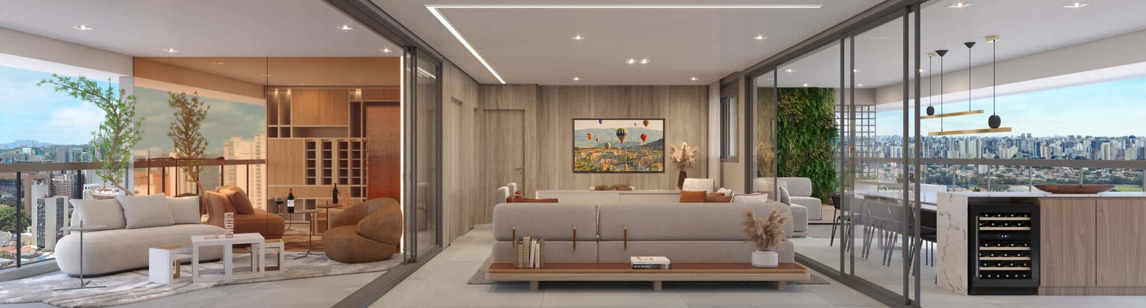 Edificio Infinity Brooklin Sala de estar Edificio Infinity Brooklin Sala de estar