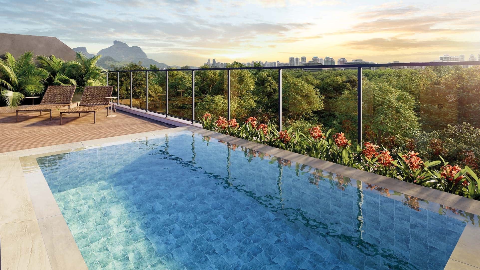 Insignia Peninsula Barra da Tijuca Varanda com Piscina Insignia Peninsula Barra da Tijuca Varanda com Piscina