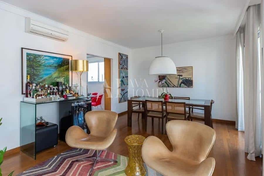 Edifício Shanti Apartamento Itaim Bibi Sala de estar Edifício Shanti Apartamento Itaim Bibi Sala de estar