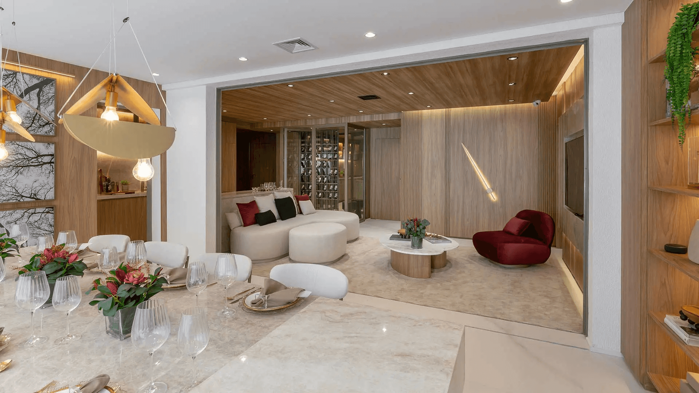 Mac Brooklin Apartamento Sala de estar e jantar Mac Brooklin Apartamento Sala de estar e jantar