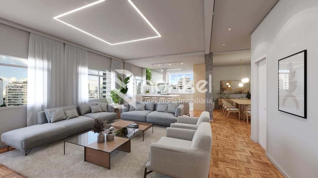 Apartamento com 3 quartos em Higienópolis, São Paulo — Condomínio Edifício Bolivar - foto 1 Apartamento com 3 quartos em Higienópolis, São Paulo — Condomínio Edifício Bolivar - foto 1