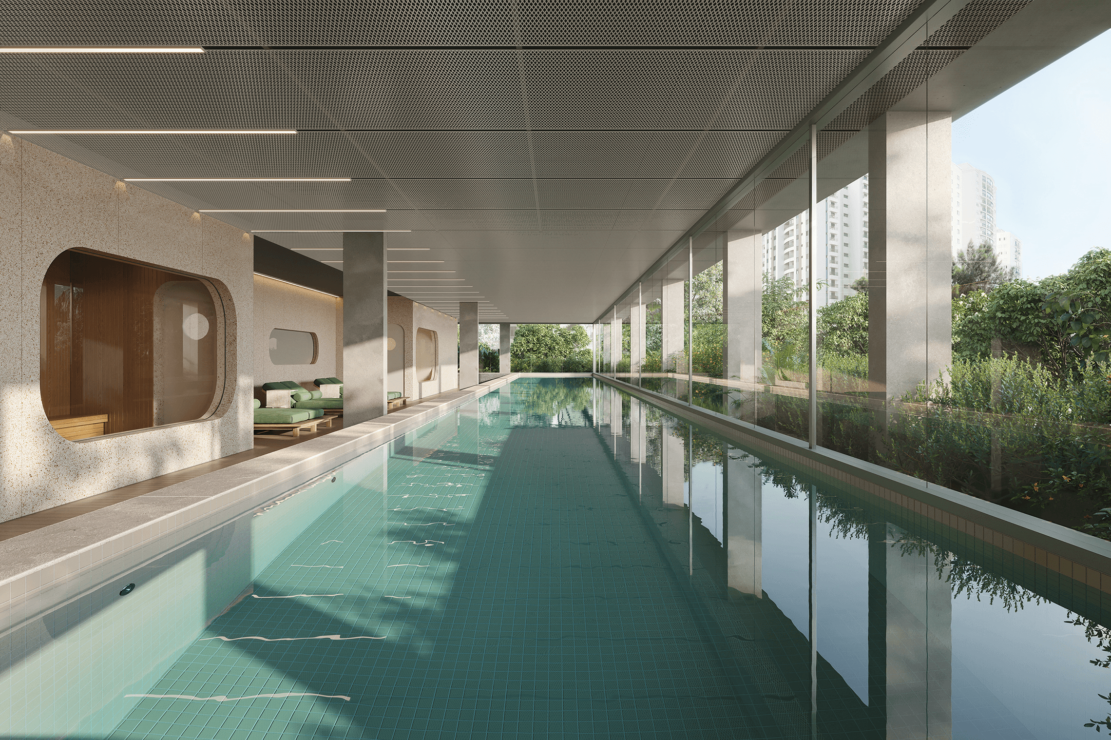 Ourá Alto de Pinheiros Cobertura Piscina Ourá Alto de Pinheiros Cobertura Piscina