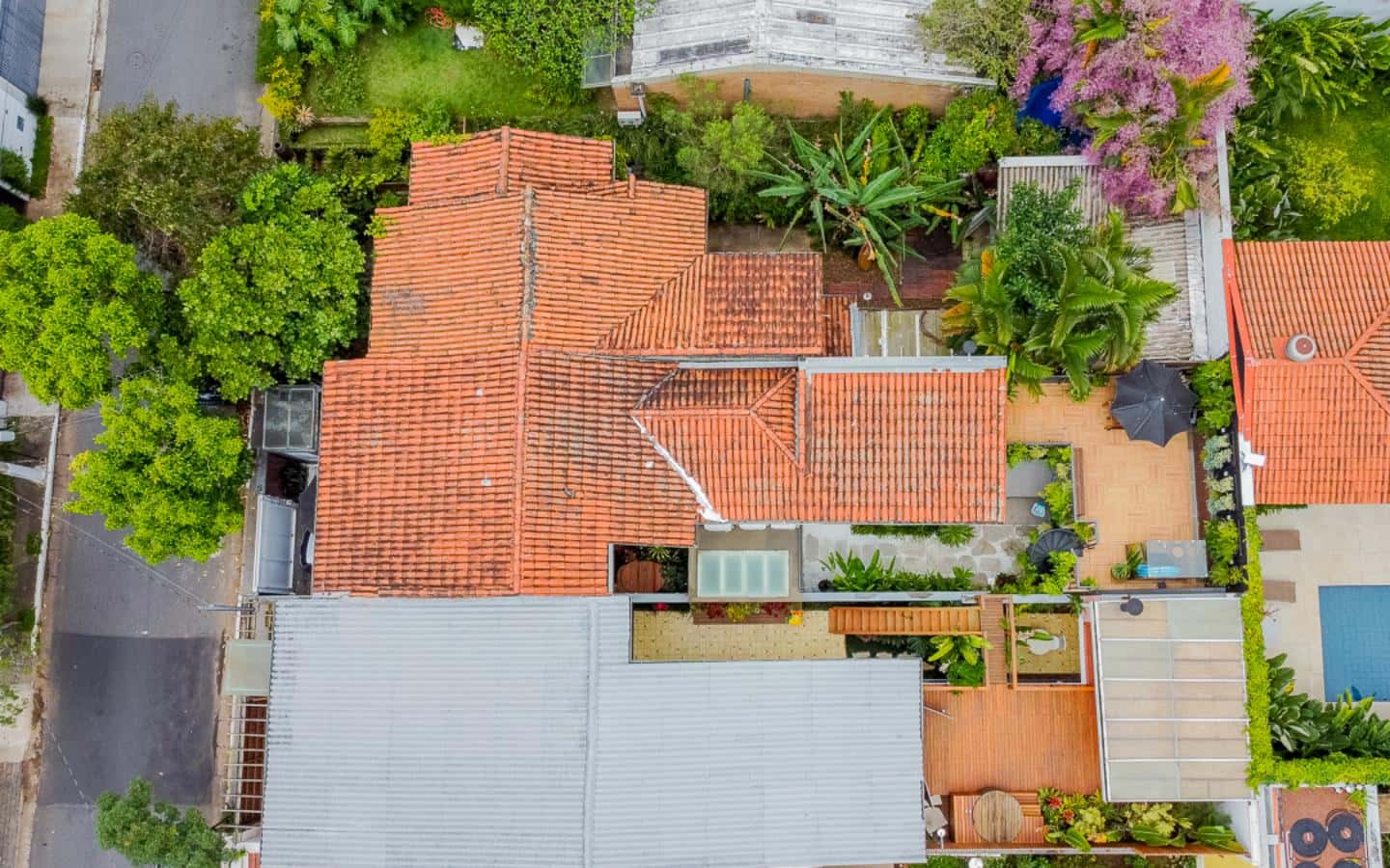 Casa a Venda Jardim Paulistano Vista aérea Casa a Venda Jardim Paulistano Vista aérea