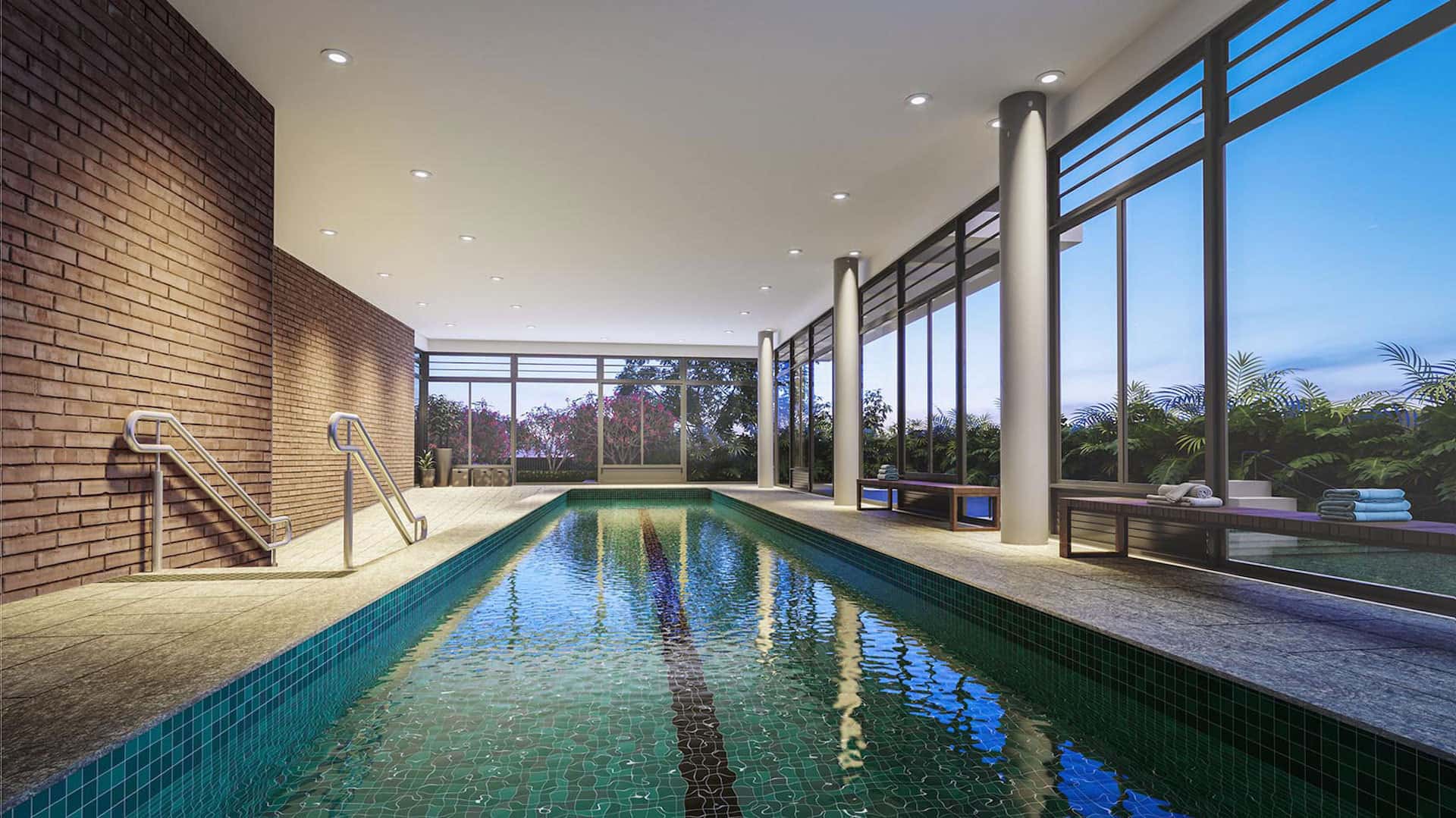 Beyond Jardins R.Yazbek Piscina Interna Beyond Jardins R.Yazbek Piscina Interna