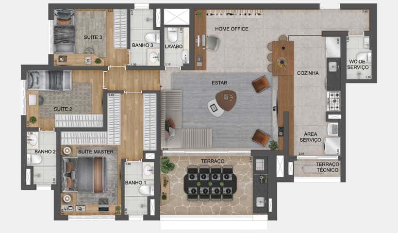 Mooca Città Firenze Planta Mooca Città Firenze Planta