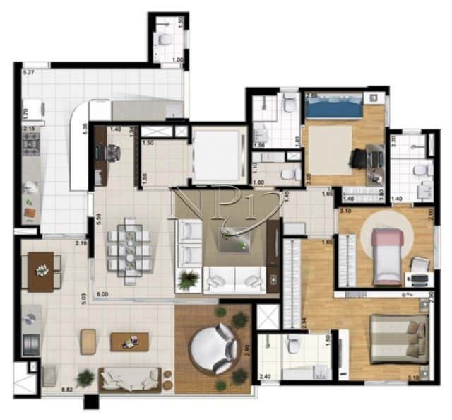 Splendido Jardim do Golf - imagem 4 Splendido Jardim do Golf - imagem 4