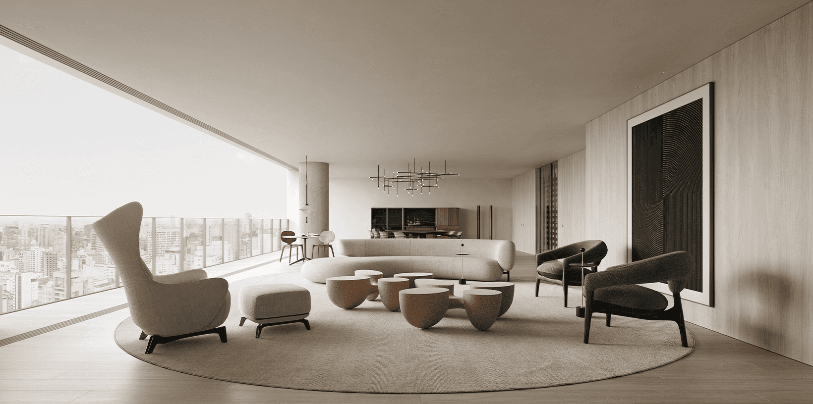 Enora Residence Sala de estar Enora Residence Sala de estar