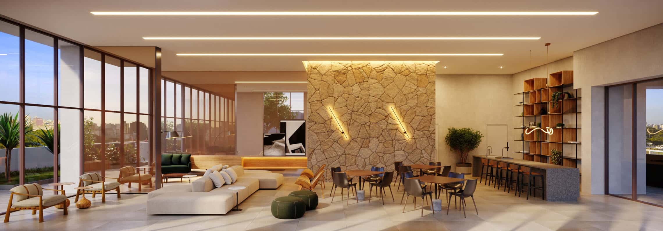 Edificio Infinity Brooklin Lounge Edificio Infinity Brooklin Lounge