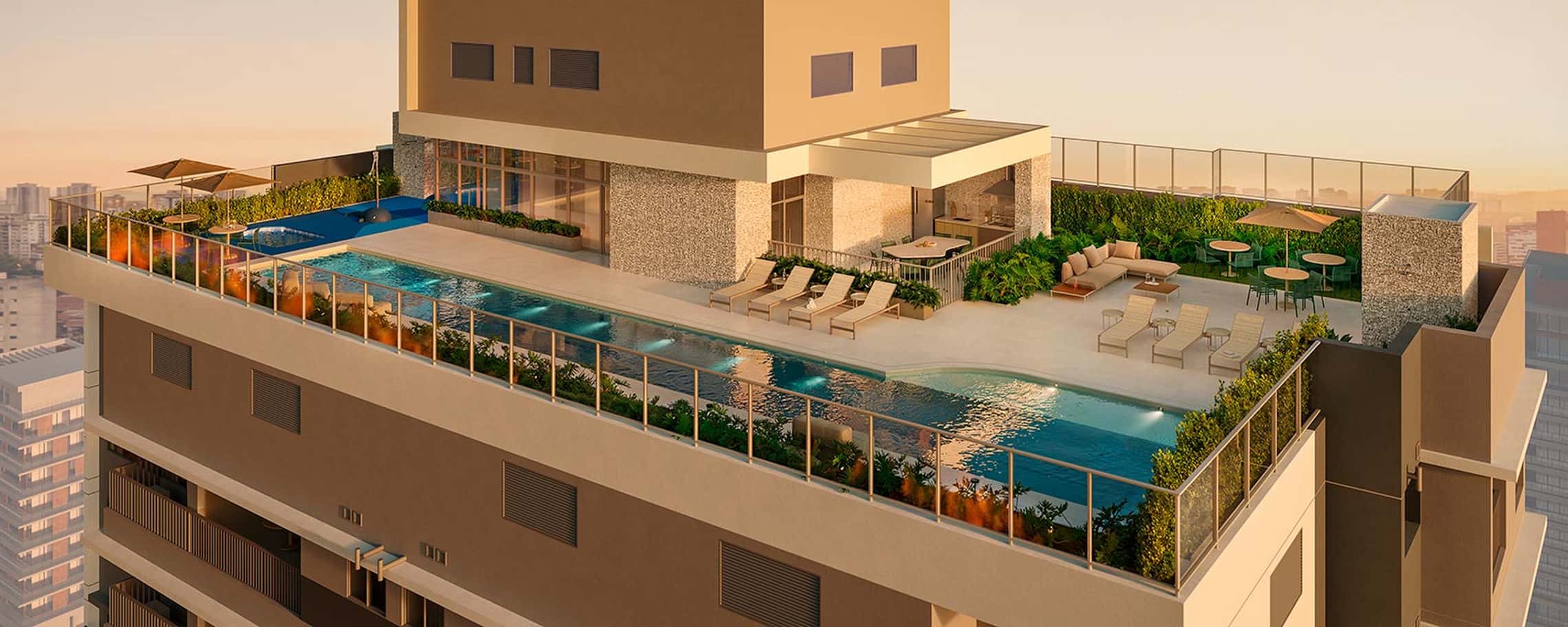 Alameda Mará Terraço com piscina Alameda Mará Terraço com piscina