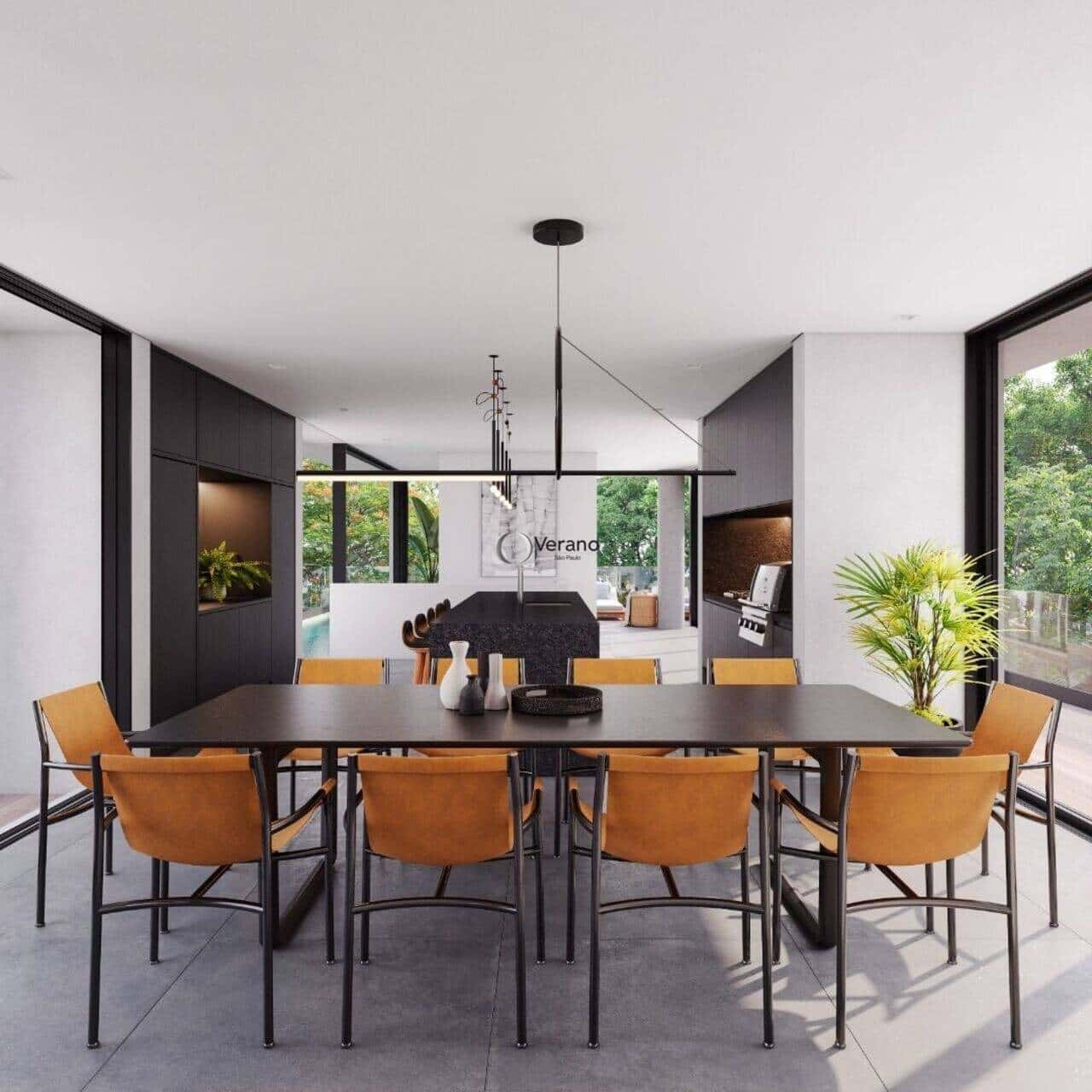 Casa Para Venda No Jardim Paulista Sala de jantar Casa Para Venda No Jardim Paulista Sala de jantar