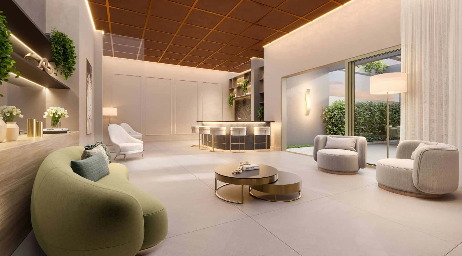 Leven By Vila Mariana Sala de estar Leven By Vila Mariana Sala de estar