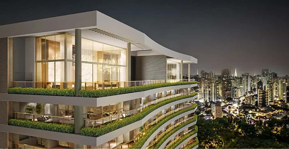 Villa Ibirapuera Residence By Versace Fachada Villa Ibirapuera Residence By Versace Fachada