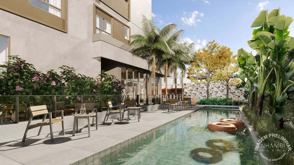 Nhambí Moema Piscina Nhambí Moema Piscina