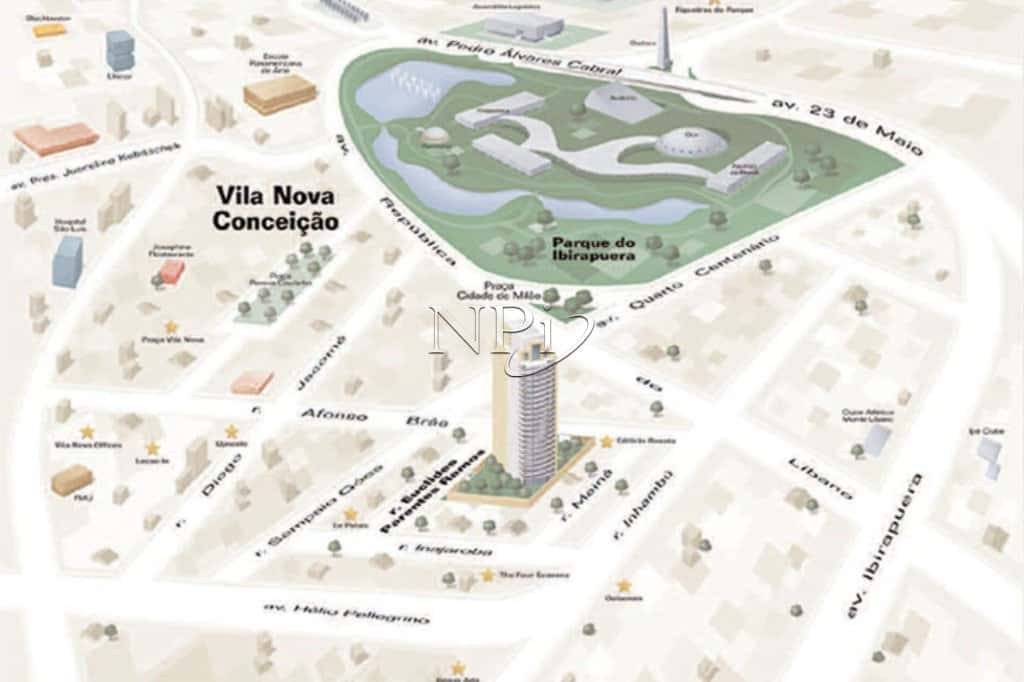 Praca de Milao Vila Nova Conceicao - imagem 2 Praca de Milao Vila Nova Conceicao - imagem 2