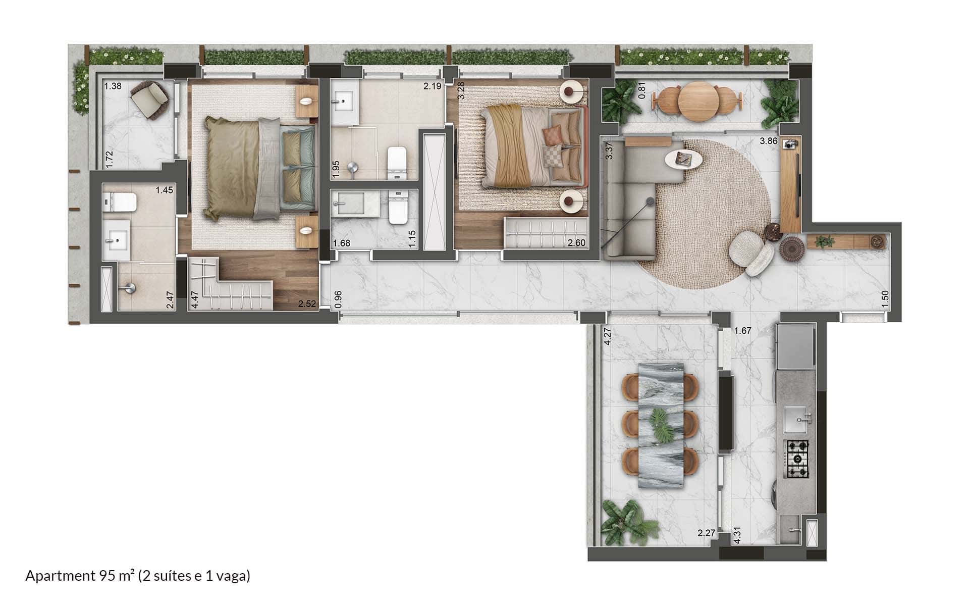 177 Jeronimo Apartamento Itaim Bibi - imagem 4 177 Jeronimo Apartamento Itaim Bibi - imagem 4