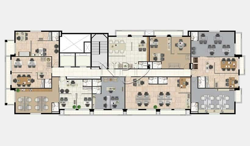 Edifício Neo Corporate Offices | 234 M² Com 4 Vagas de Garagem. - imagem 2 Edifício Neo Corporate Offices | 234 M² Com 4 Vagas de Garagem. - imagem 2