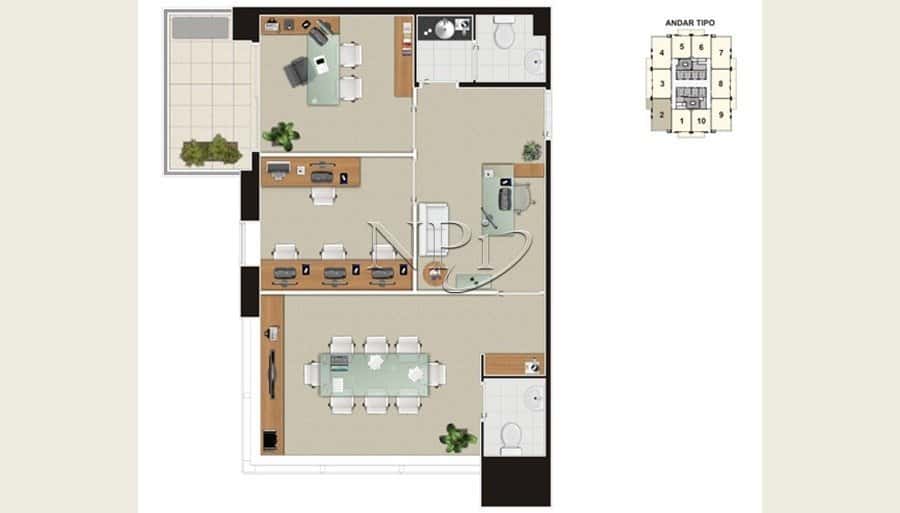 Edifício Campo Belo Corporate Tower - imagem 5 Edifício Campo Belo Corporate Tower - imagem 5