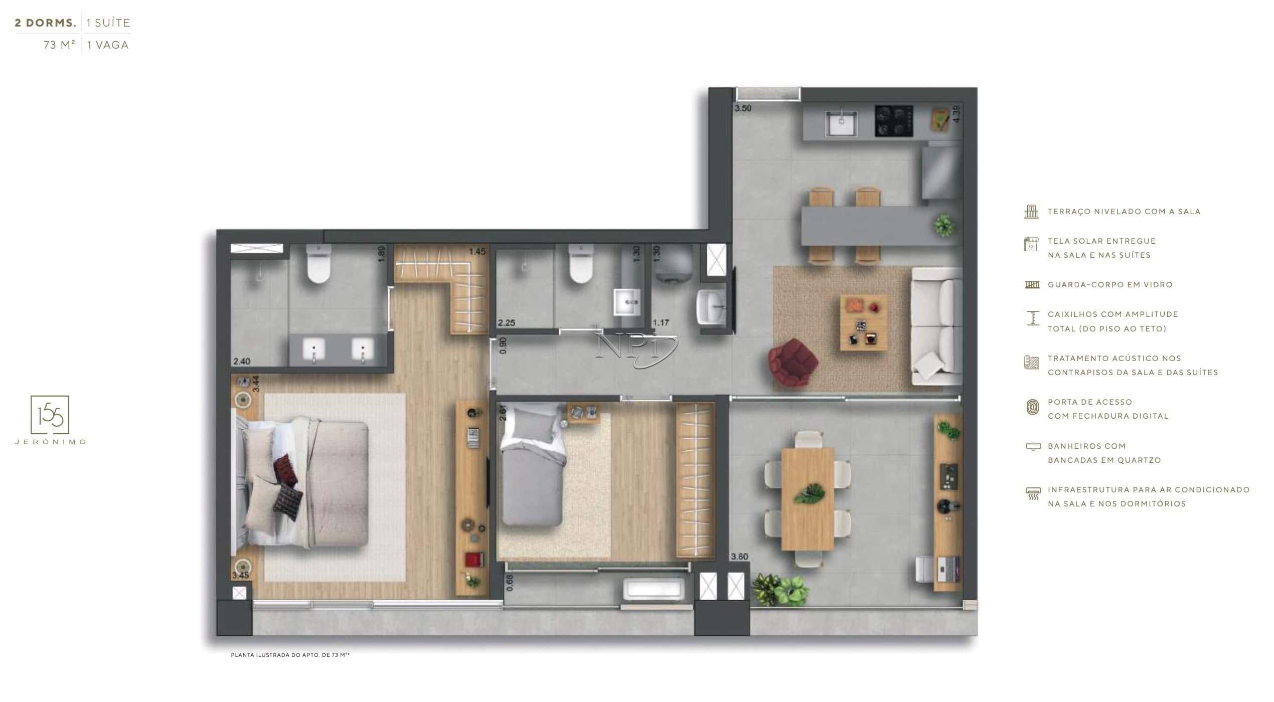 155 Jerônimo Planta 155 Jerônimo Planta