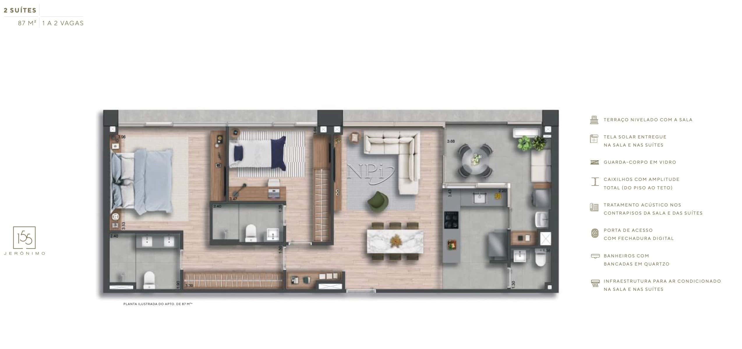 155 Jerônimo Planta 155 Jerônimo Planta