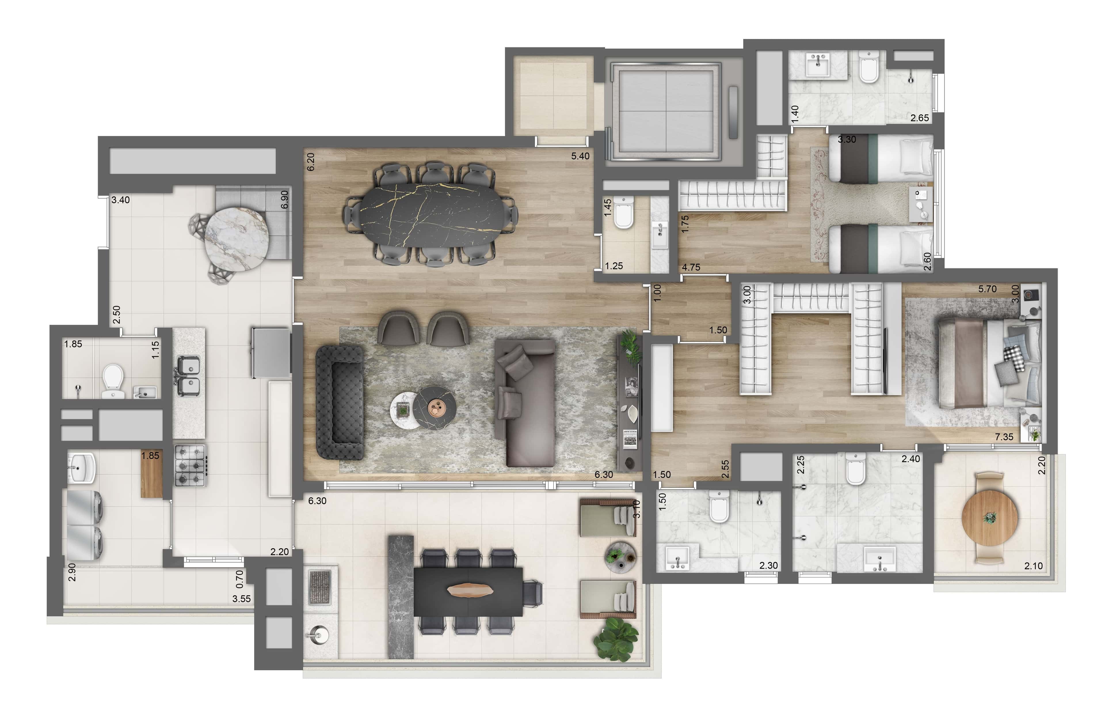 Condomínio The Residences Ibirapuera - imagem 4 Condomínio The Residences Ibirapuera - imagem 4