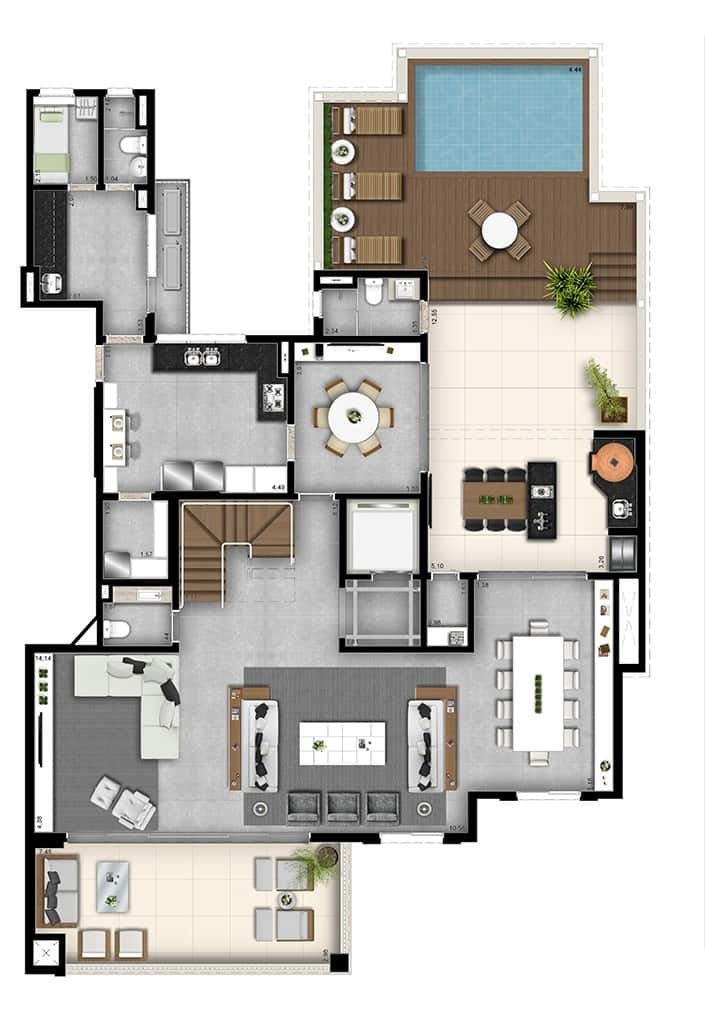 Saphir Vila Mariana Cobertura - imagem 2 Saphir Vila Mariana Cobertura - imagem 2