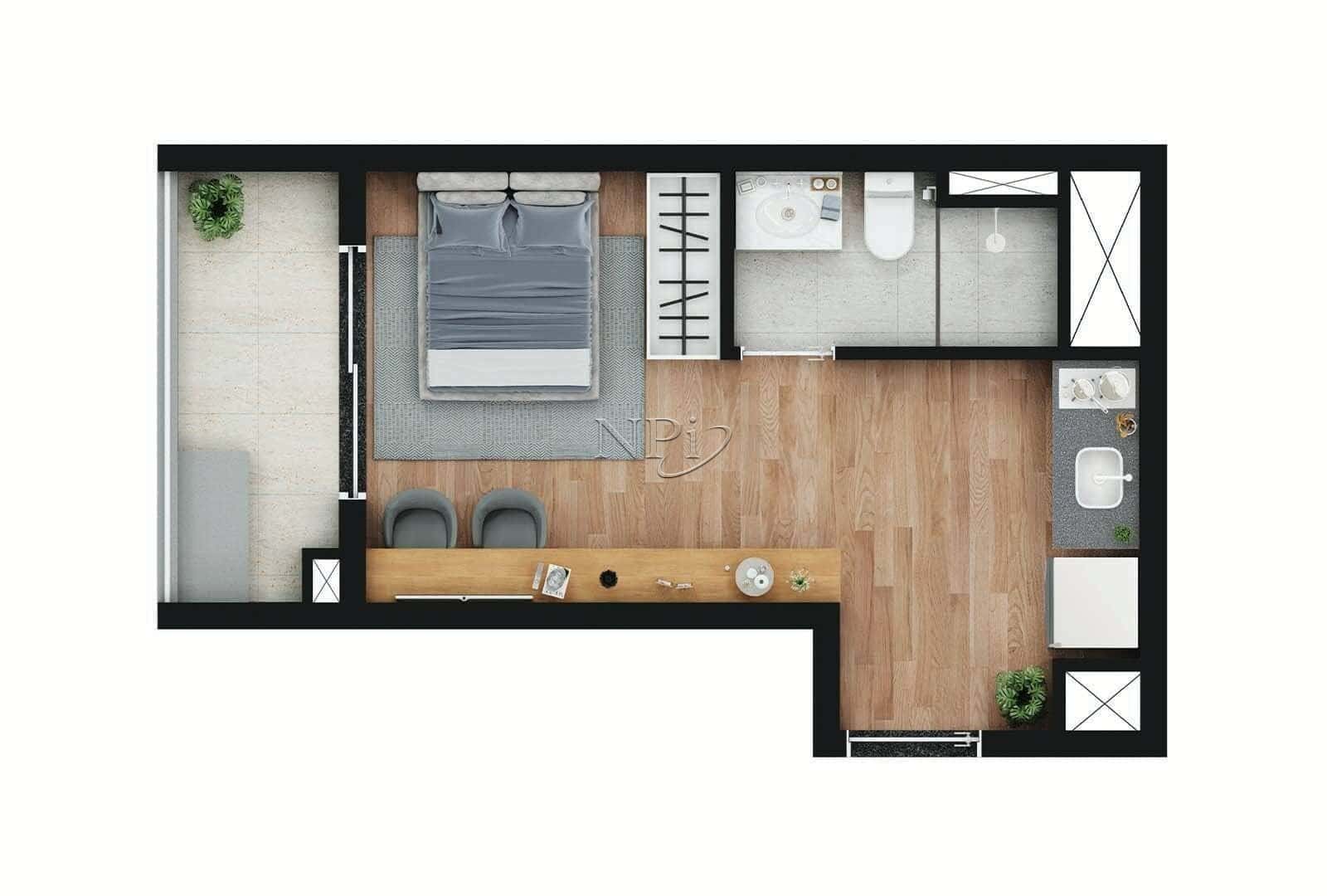 Modern Vila Clementino | By One | Npi Consultoria - imagem 5 Modern Vila Clementino | By One | Npi Consultoria - imagem 5